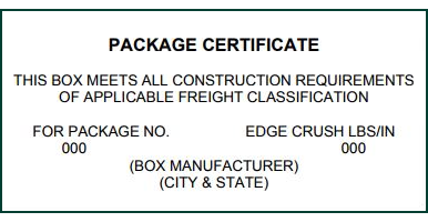 Corrugated Ect Chart