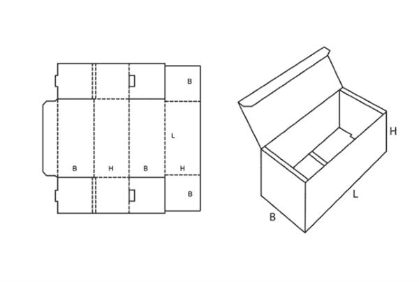 Roll End Tray w/ Tuck Flaps Roll End Tray w/ Tuck Flaps Container 0470 Manufacturer in Wisconsin