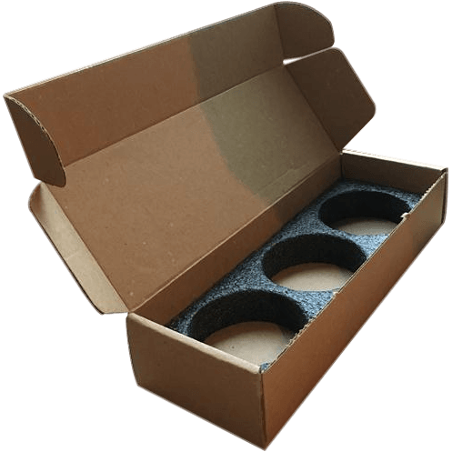 Custom Box Hexacomb & Foam liner for shipping a server 